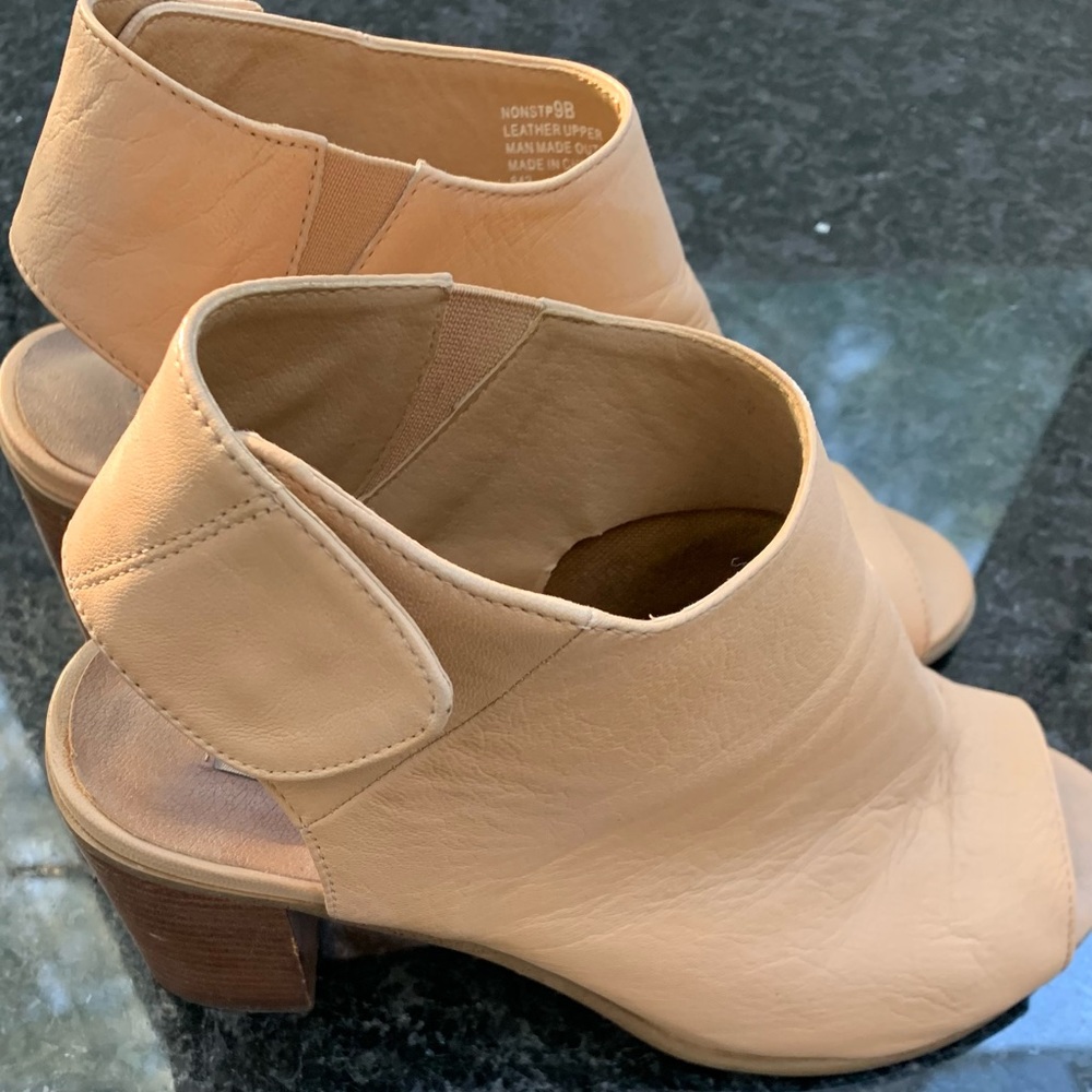 Steve Madden 3.5 inch open toe booties